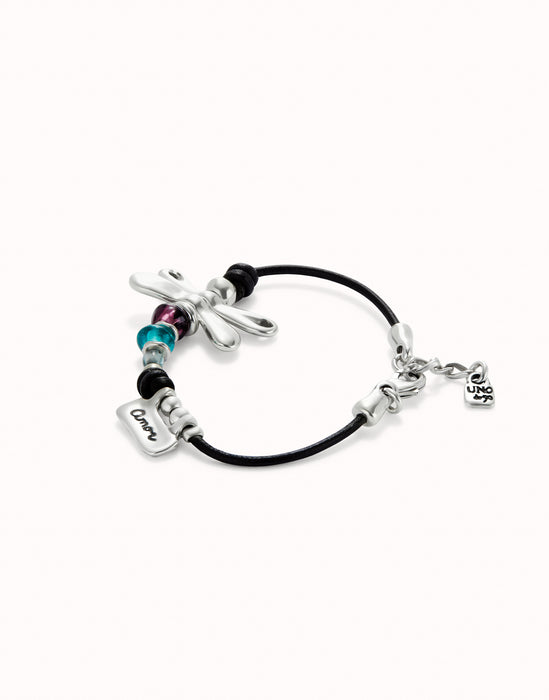 UNOde50 Dragonfly & Crystal Bracelet