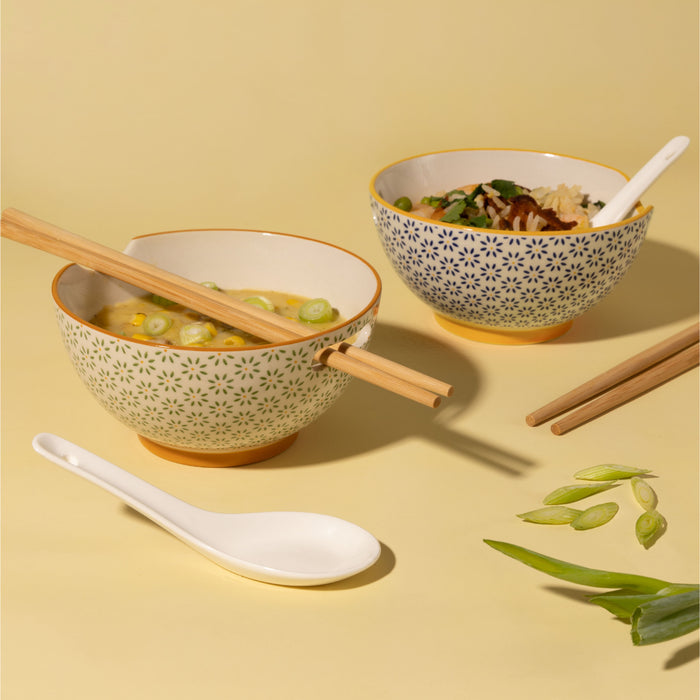 The Rayware Group World Foods Set of 2 Rice and Soup Bowl Set