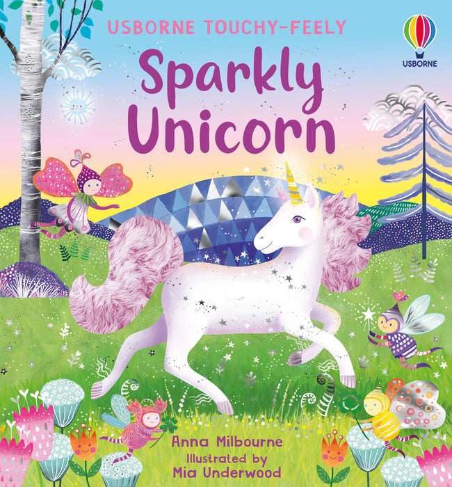 Usborne Sparkly Touchy-Feely Sparkly Unicorn Book