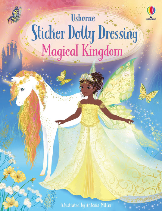 Usborne Zoom Sticker Dolly Dressing Magical Kingdom