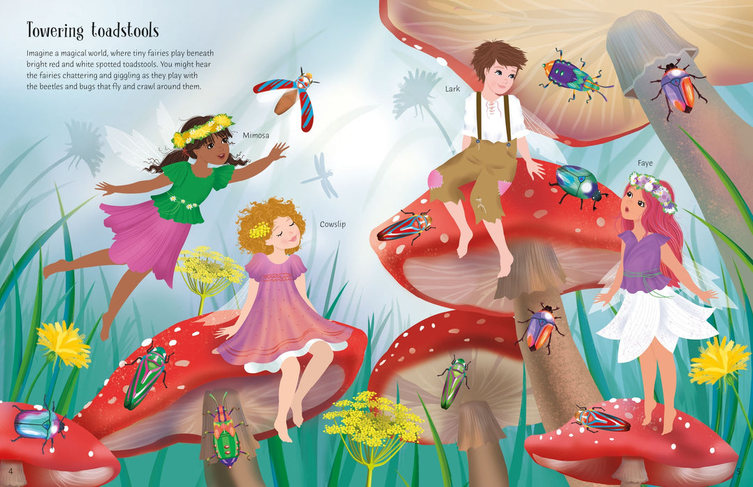 Usborne Zoom Sticker Dolly Dressing Magical Kingdom