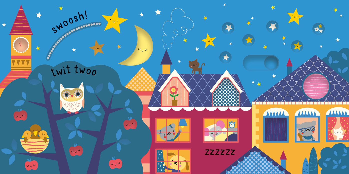 Usborne  Slide And See Night Time Book