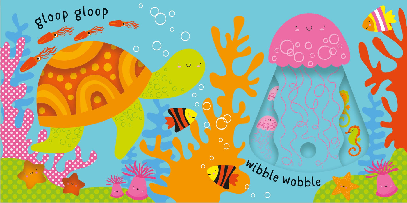 Usborne  Slide And See Under The Sea Book