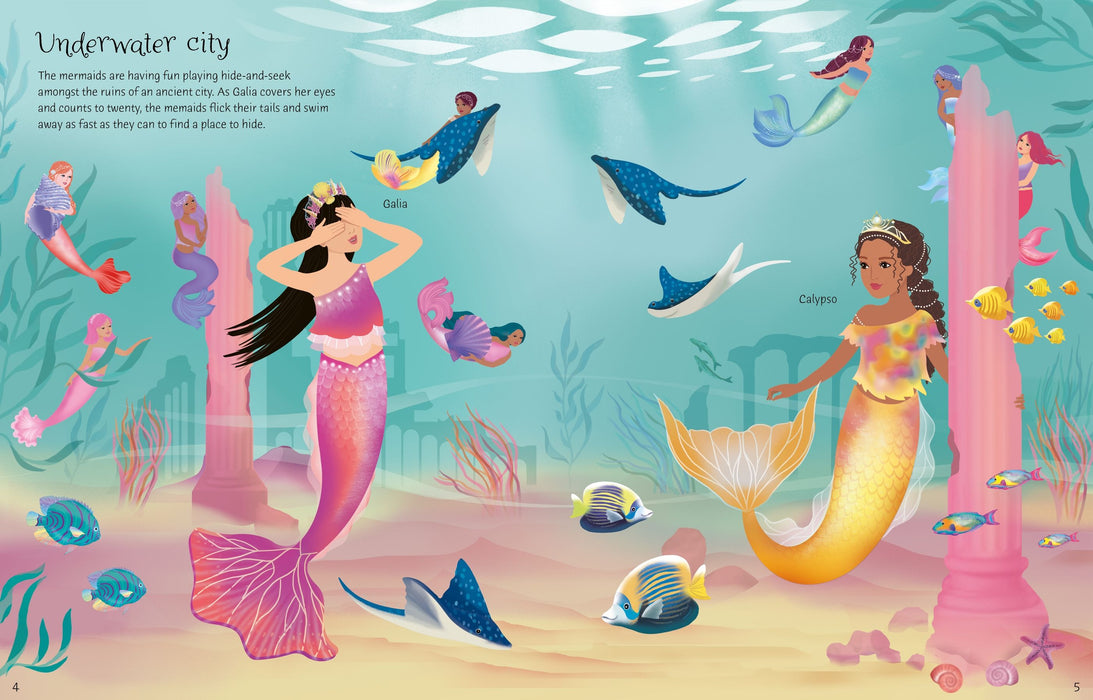Usborne Sticker Dolly Dressing Mermaid Kingdom