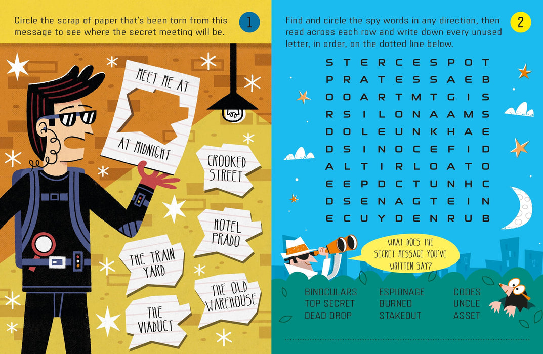 Usborne Spy Puzzles