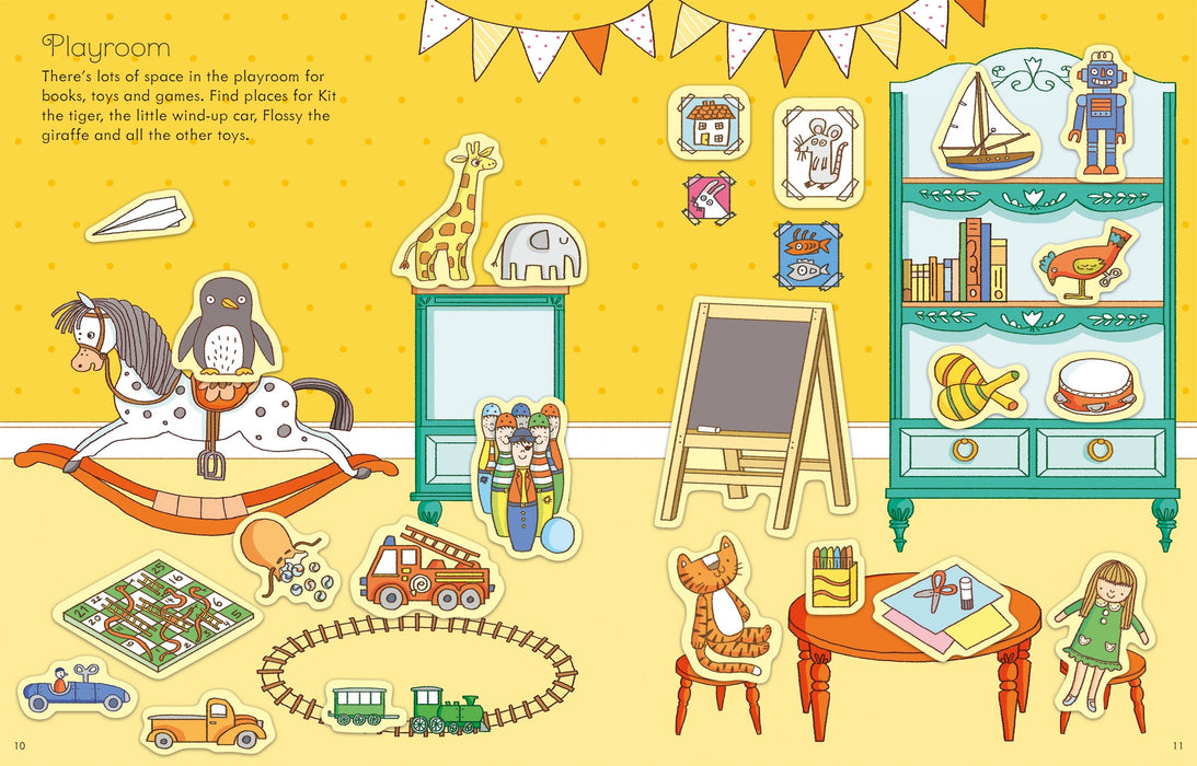 Usborne First Sticker Book Doll's House