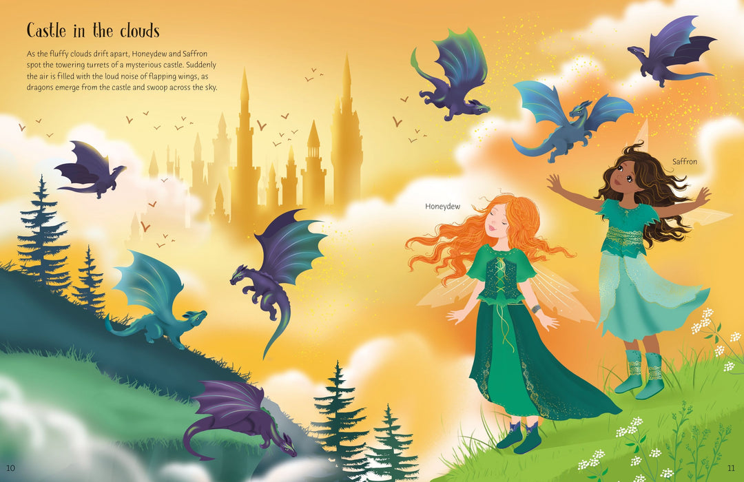 Usborne Zoom Sticker Dolly Dressing Magical Kingdom