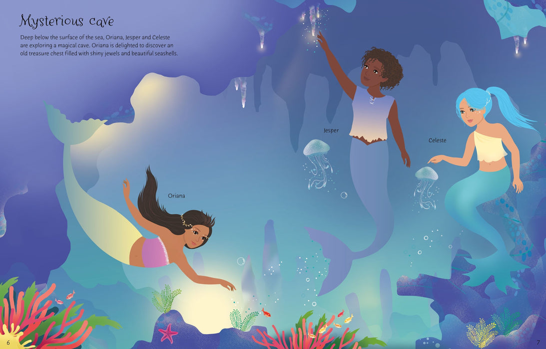 Usborne Sticker Dolly Dressing Mermaid Kingdom