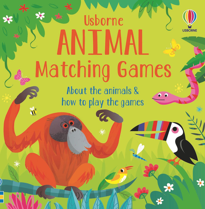 Usborne Animal Matching Games And Book