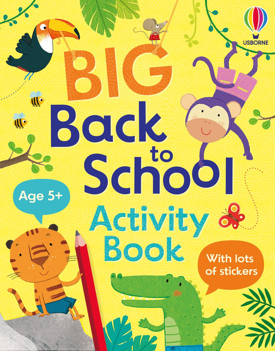 Usborne Big Back To School Activity Book