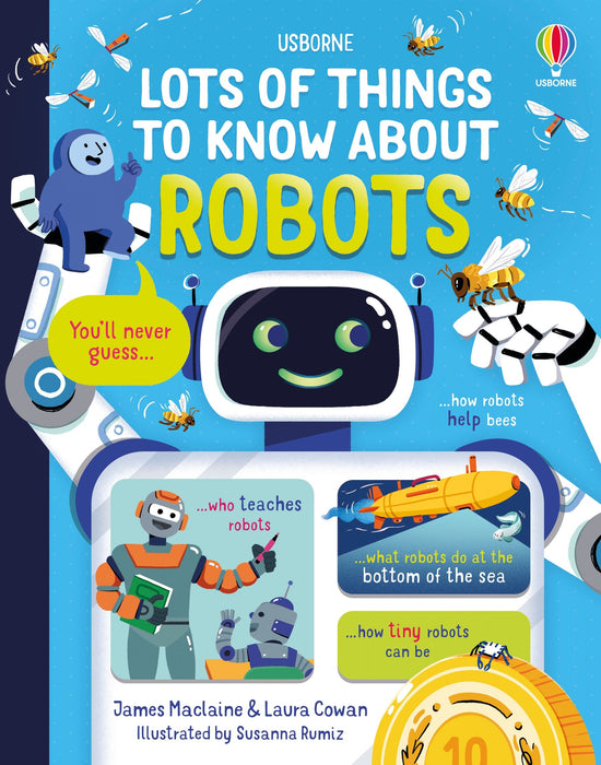 Usborne Lots of Things to Know About Robots Book