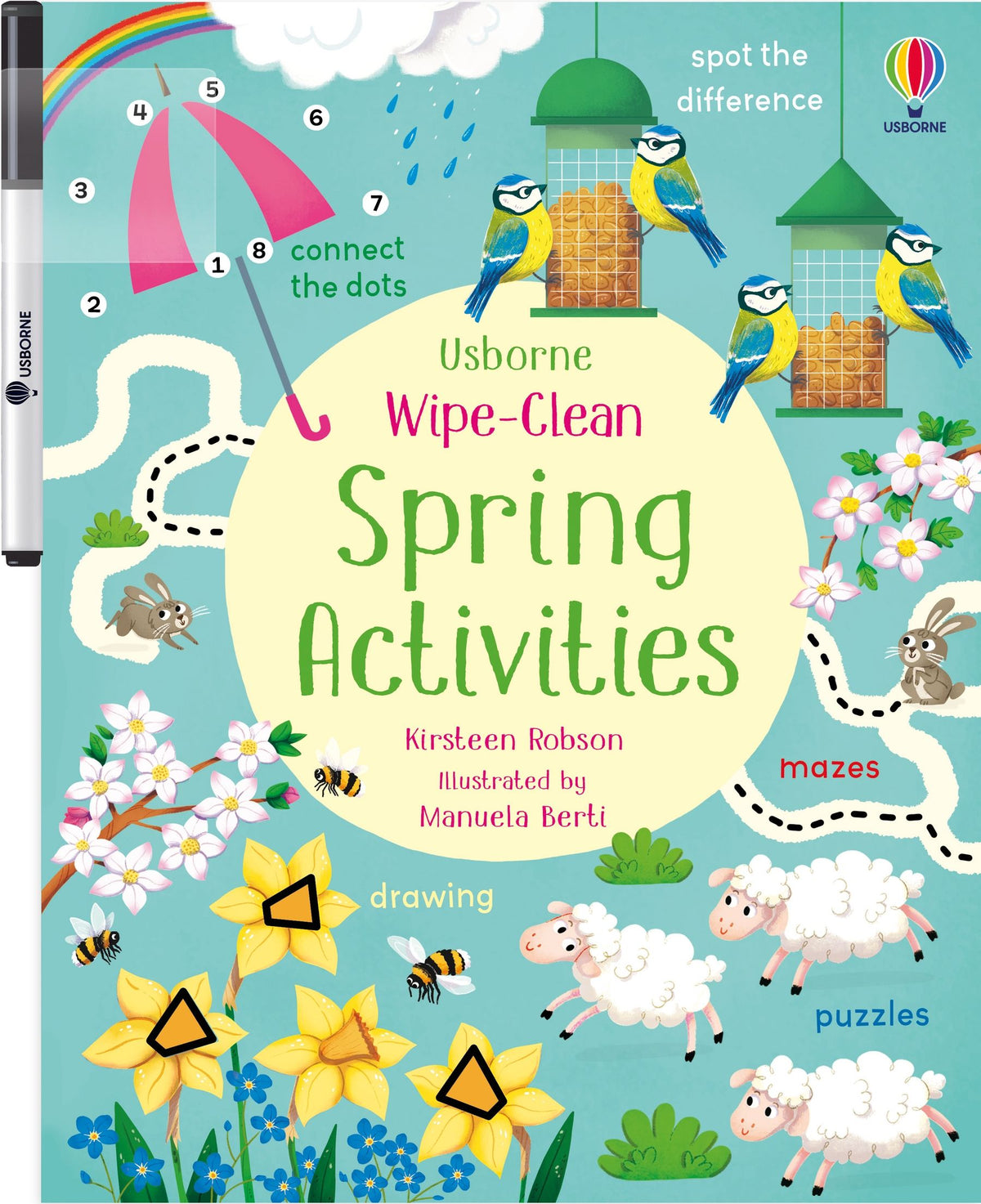 Usborne Wipe-Clean Spring Activities — Maple Gifts