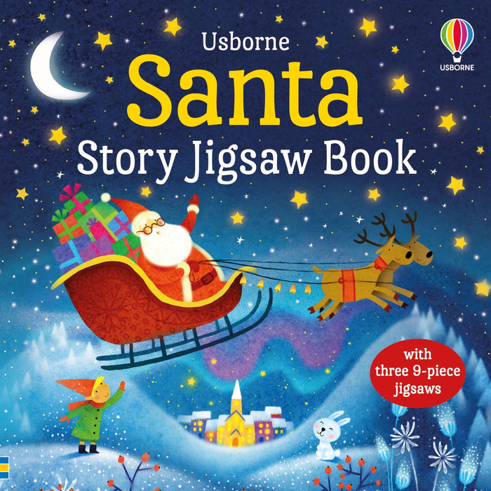 Usborne Christmas Santa Story Jigsaw Book