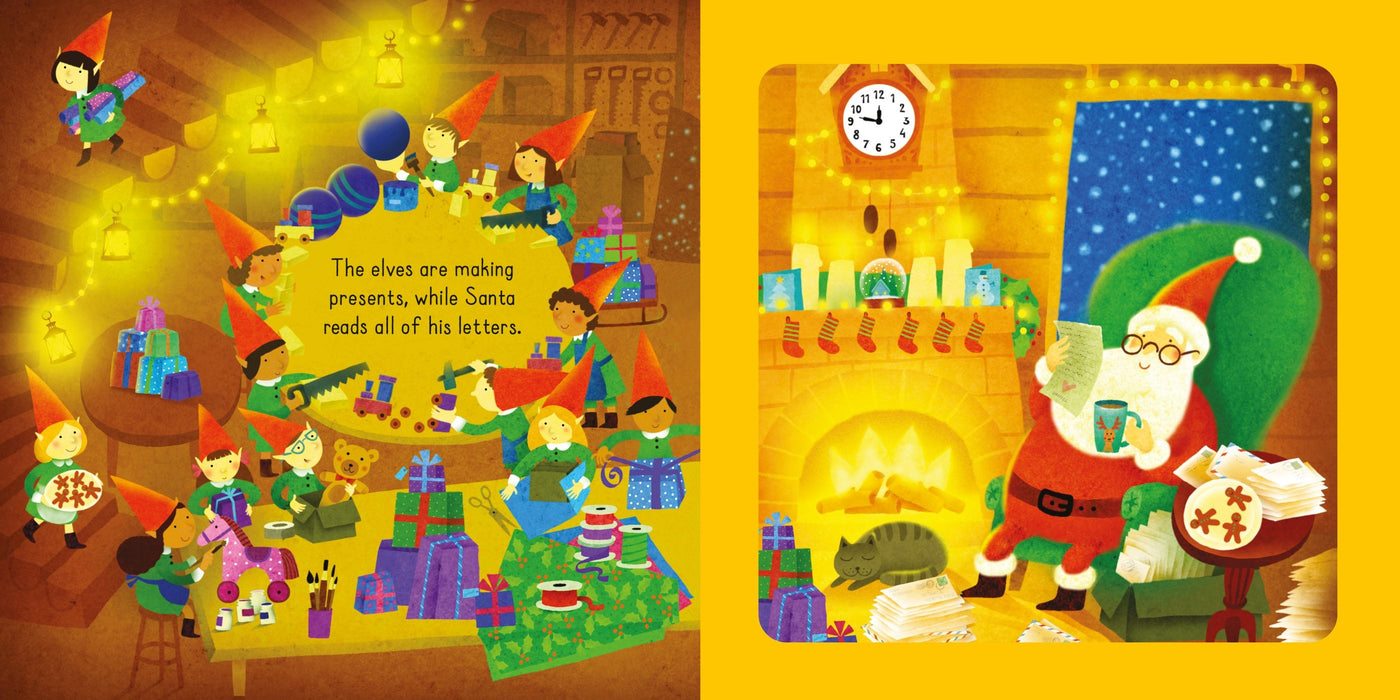 Usborne Christmas Santa Story Jigsaw Book