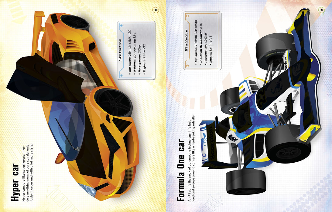 Usborne Build Your Own Cars Sticker Book