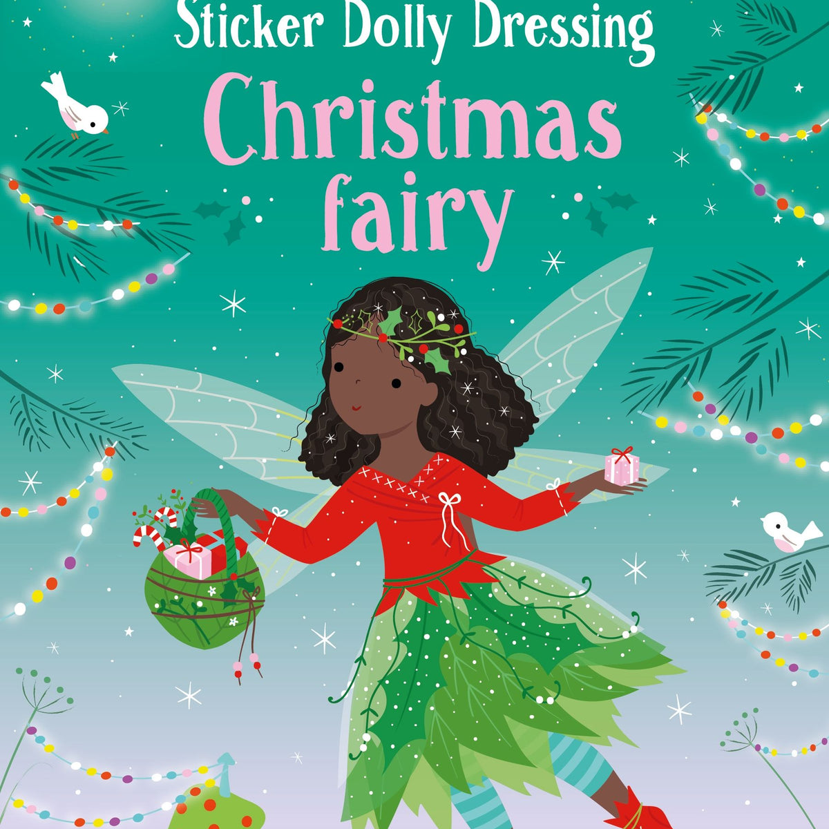 Usborne Little Sticker Dolly Dressing Christmas Fairy — Maple Gifts