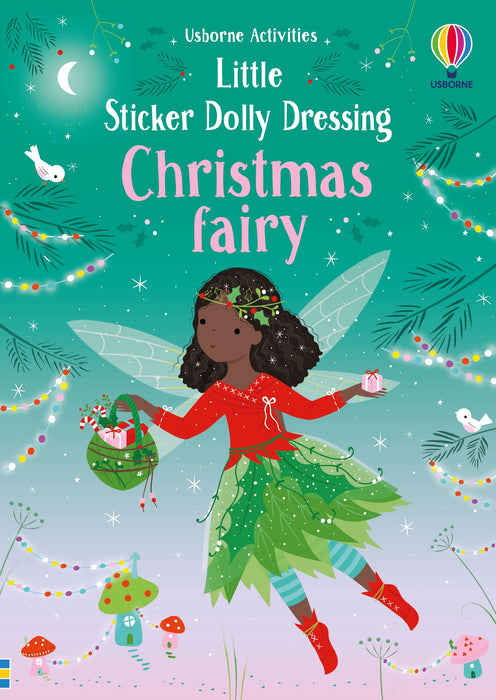 Usborne Little Sticker Dolly Dressing Christmas Fairy