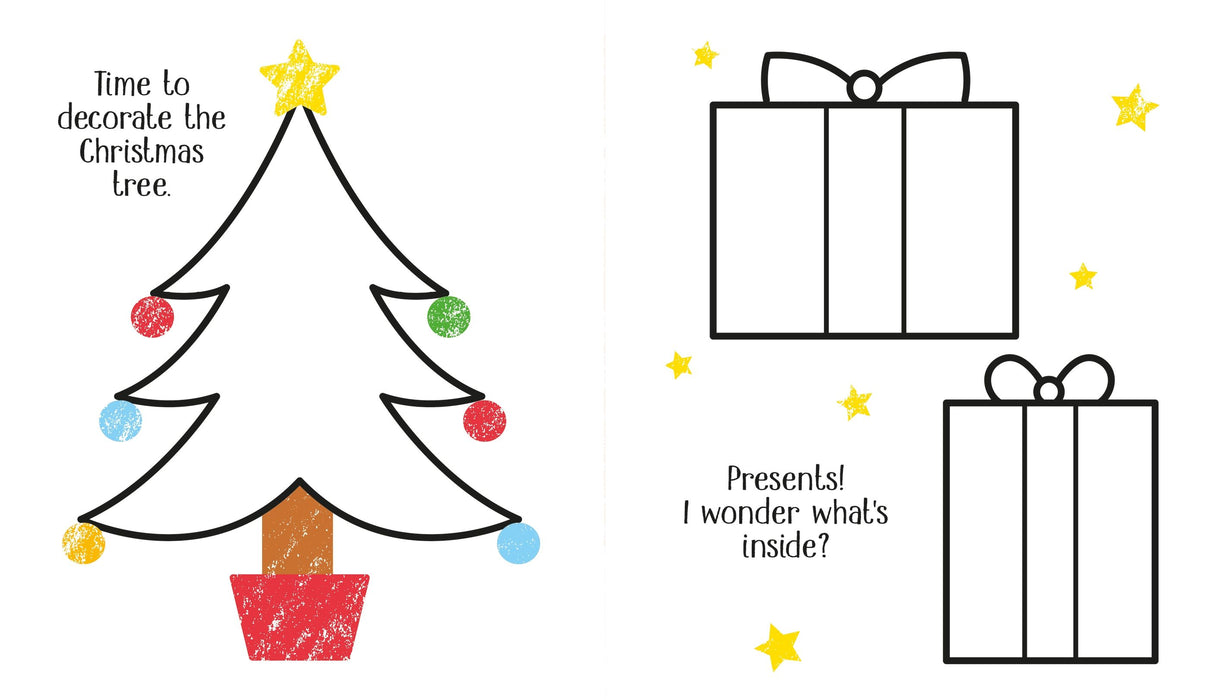 Usborne First Colouring Christmas