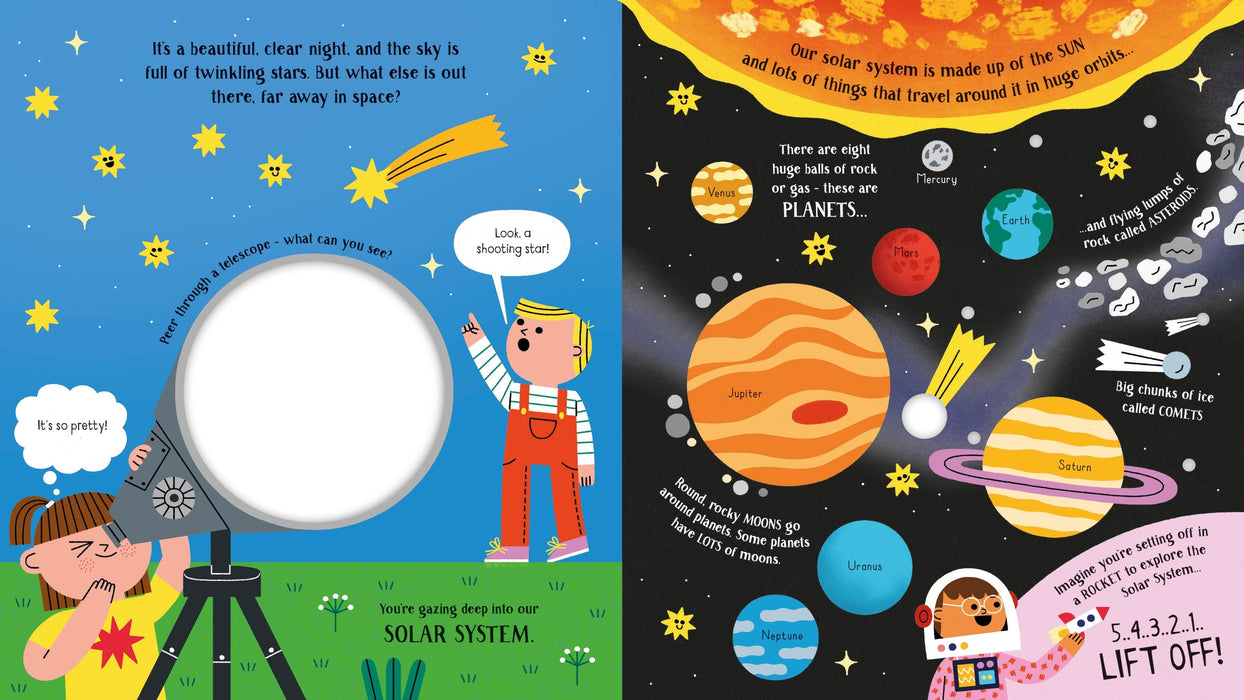 Usborne Step Inside Science: The Solar System