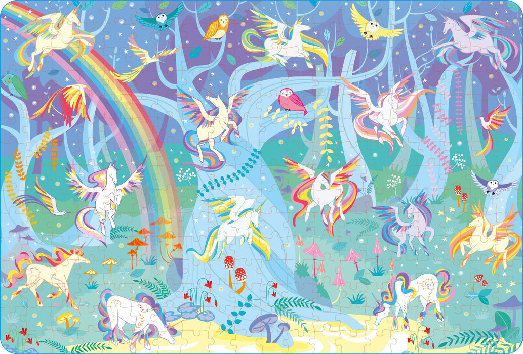 Usborne Book And Jigsaw Unicorns