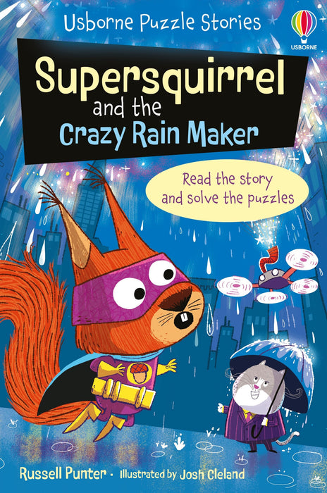 Usborne Supersquirrel And The Crazy Rain Maker