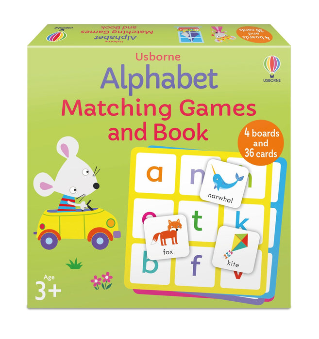 Usborne Alphabet Matching Games And Book