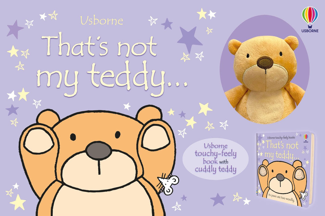 Usborne That's Not My... Teddy Book And Toy