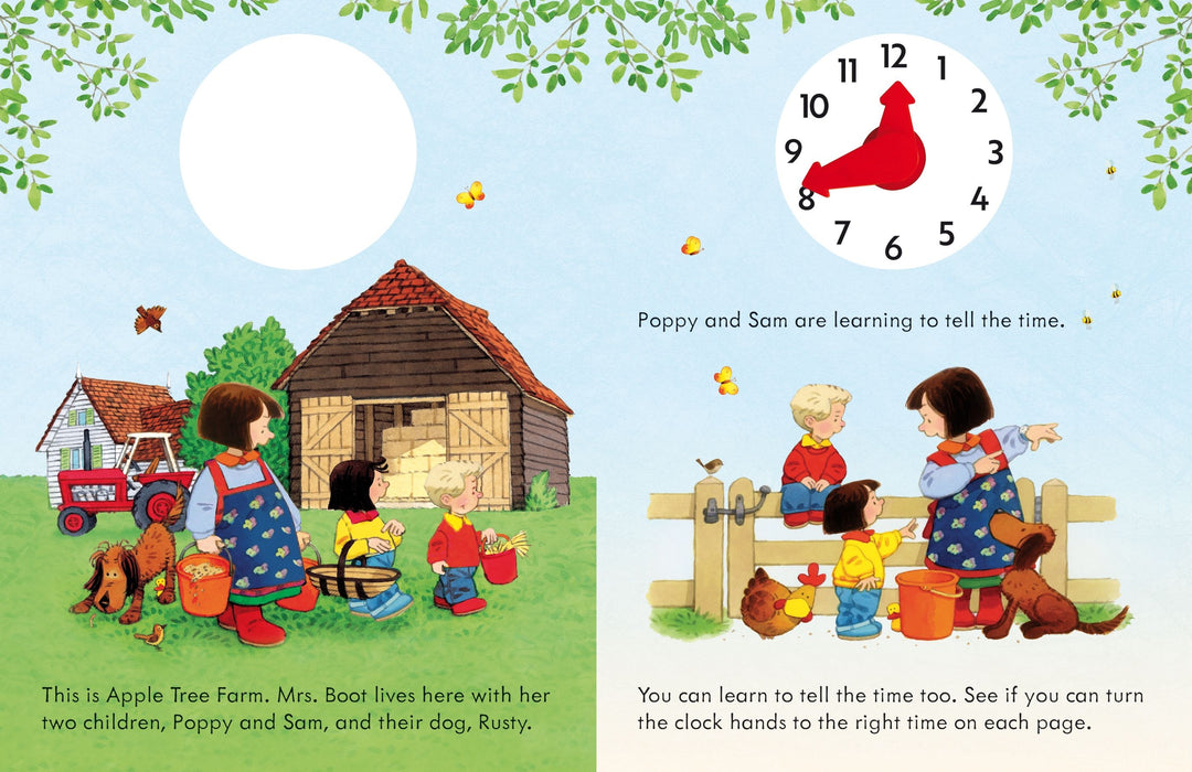 Usborne Poppy and Sam's Telling the Time Book