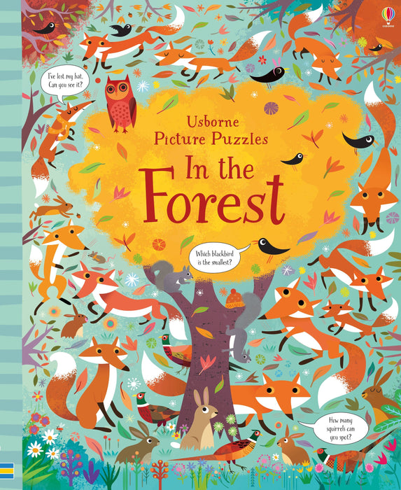 Usborne Book And Jigsaw In The Forest