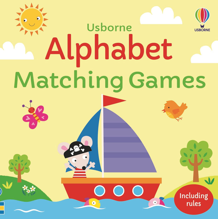 Usborne Alphabet Matching Games And Book