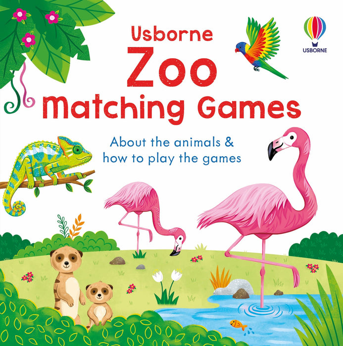 Usborne Zoo Matching Games And Book