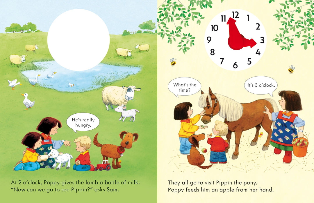 Usborne Poppy and Sam's Telling the Time Book