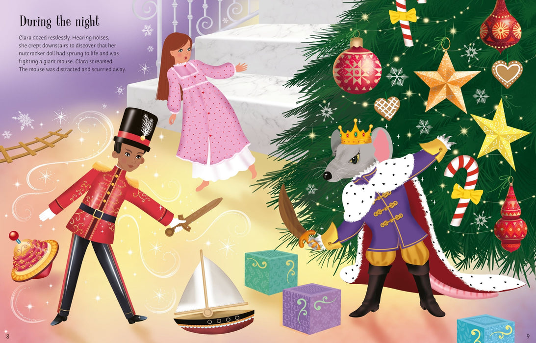 Usborne Little Sticker Dolly Dressing The Nutcracker