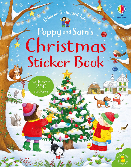 Usborne Poppy And Sam's Christmas Sticker Book