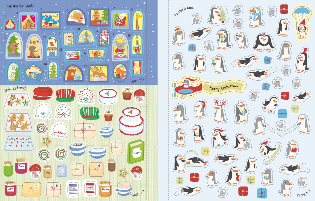 Usborne Christmas Sticker Book