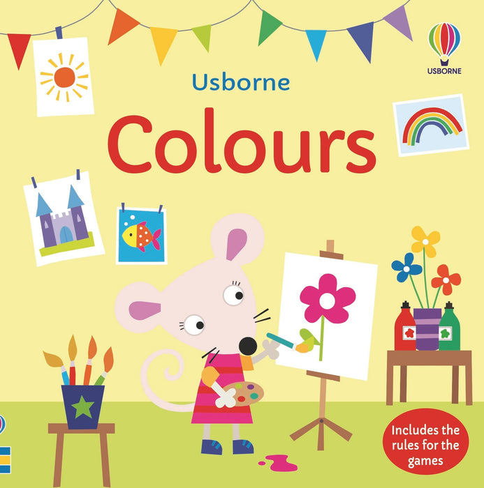 Usborne Colours Matching Games And Book