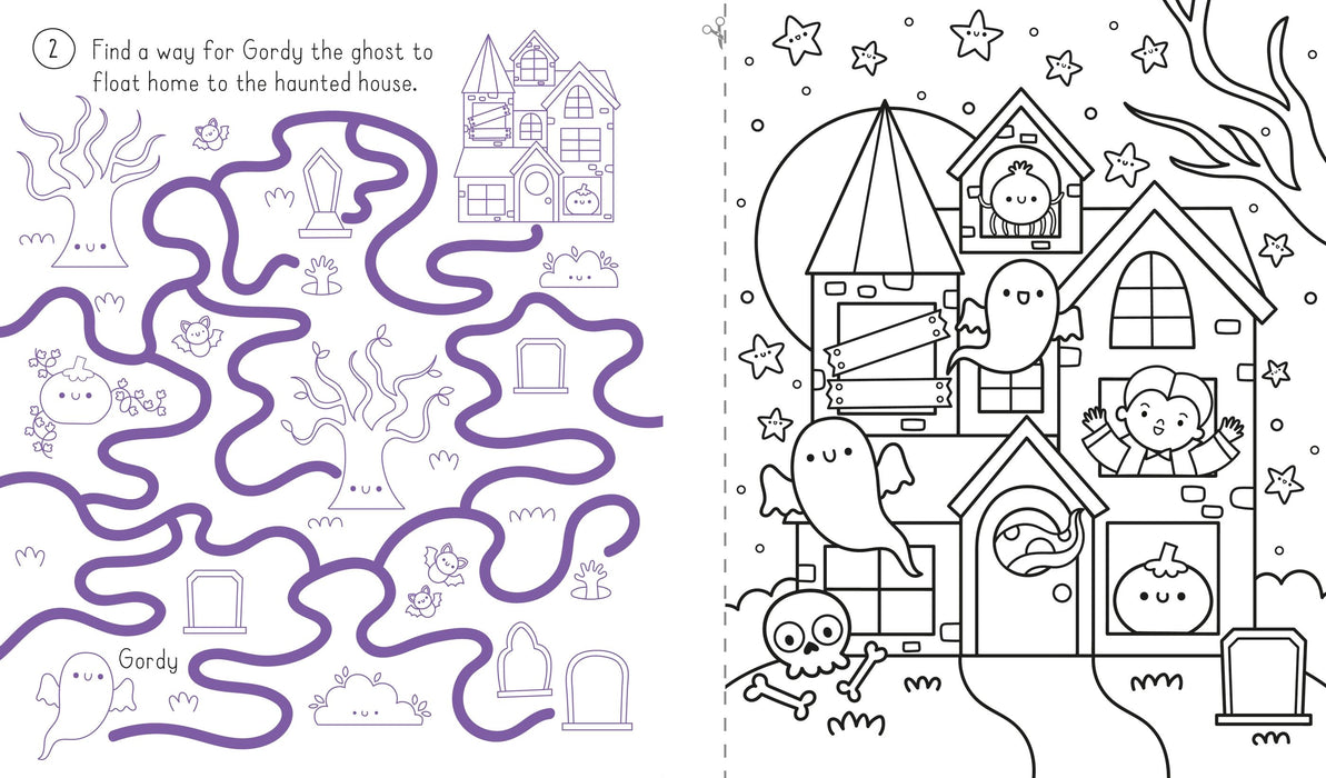 Usborne Cute Halloween Window Art