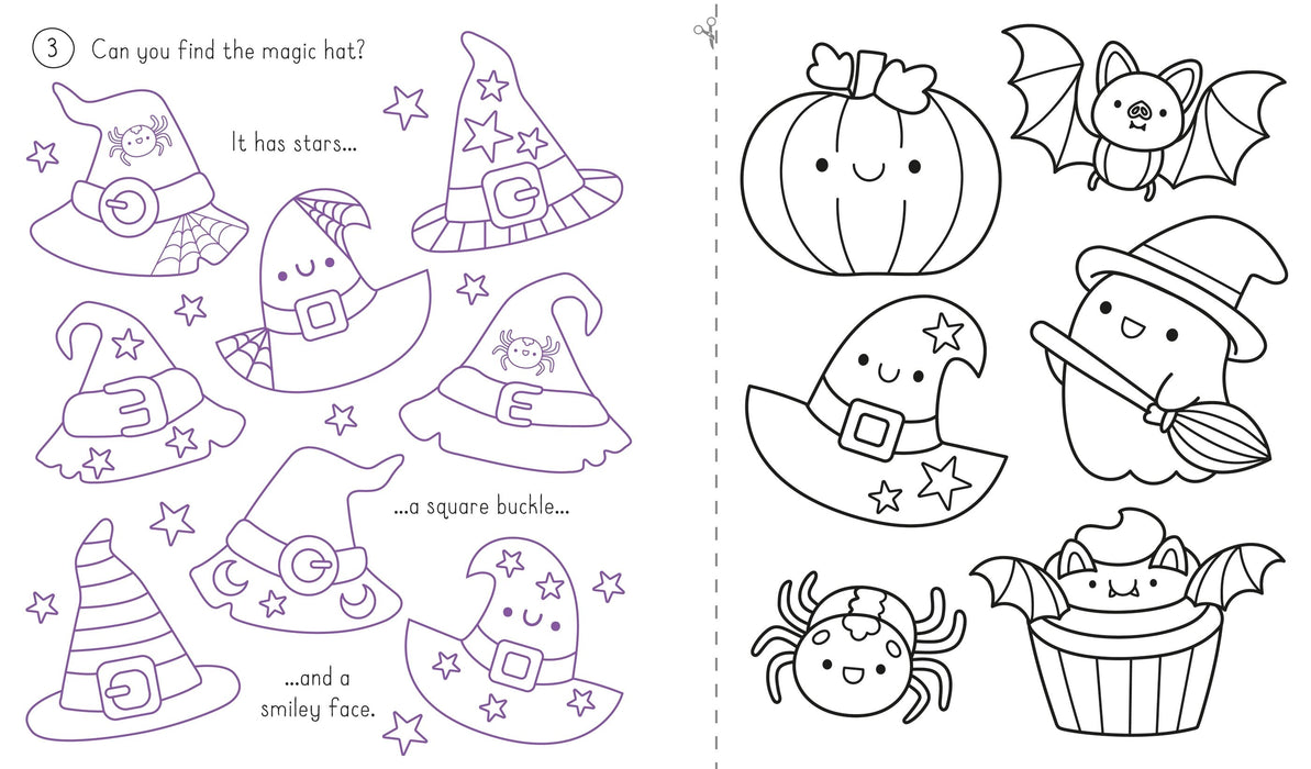 Usborne Cute Halloween Window Art