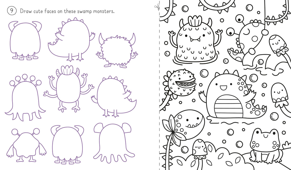 Usborne Cute Halloween Window Art
