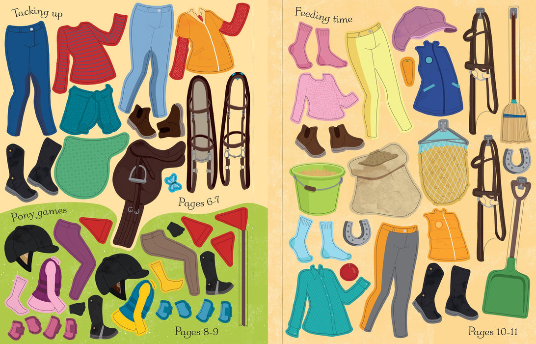 Usborne Dolly Dressing At the Stables