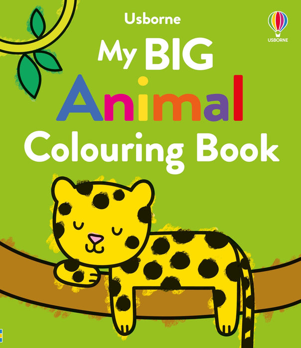 Usborne Big Animal Colouring Book