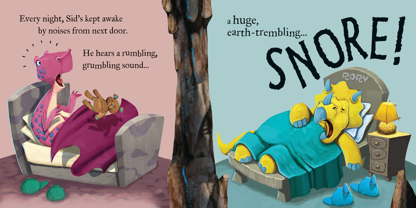 Usborne The Dinosaur With The Noisy Snore Book