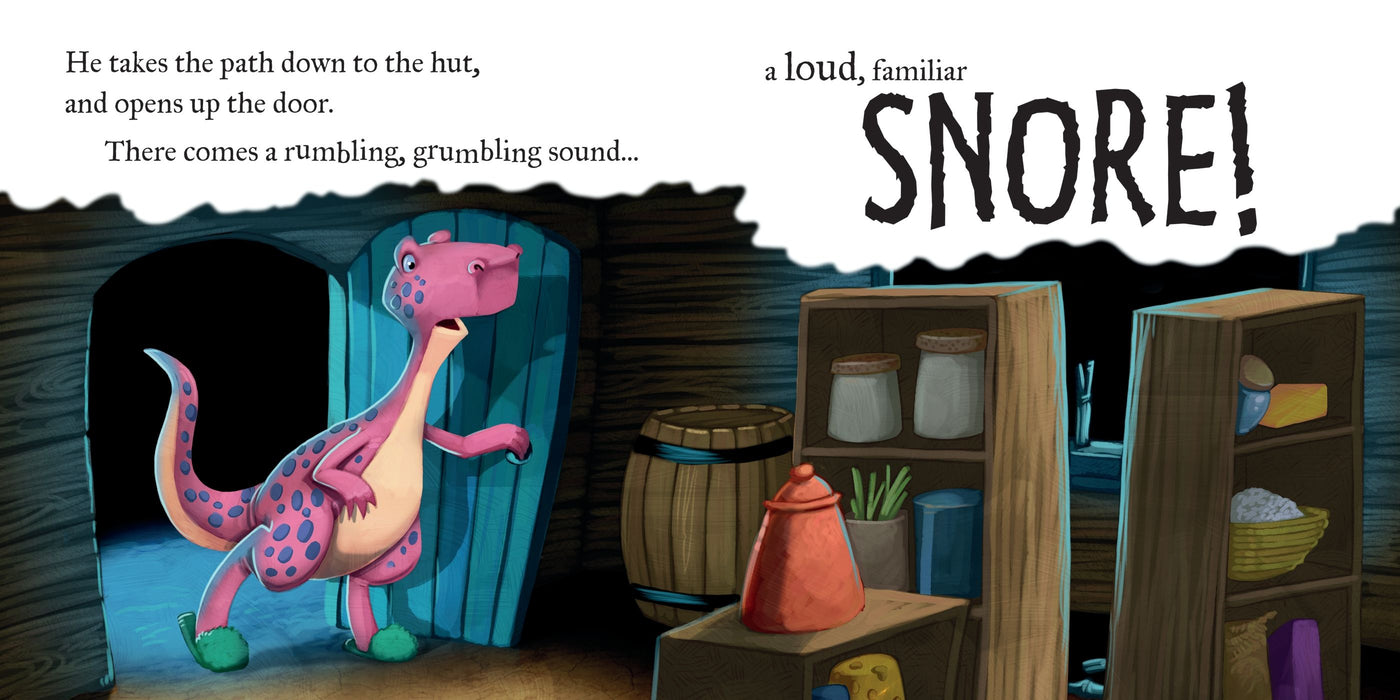 Usborne The Dinosaur With The Noisy Snore Book