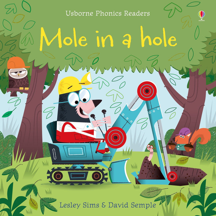 Baby's Mole In A Hole Phonics Book