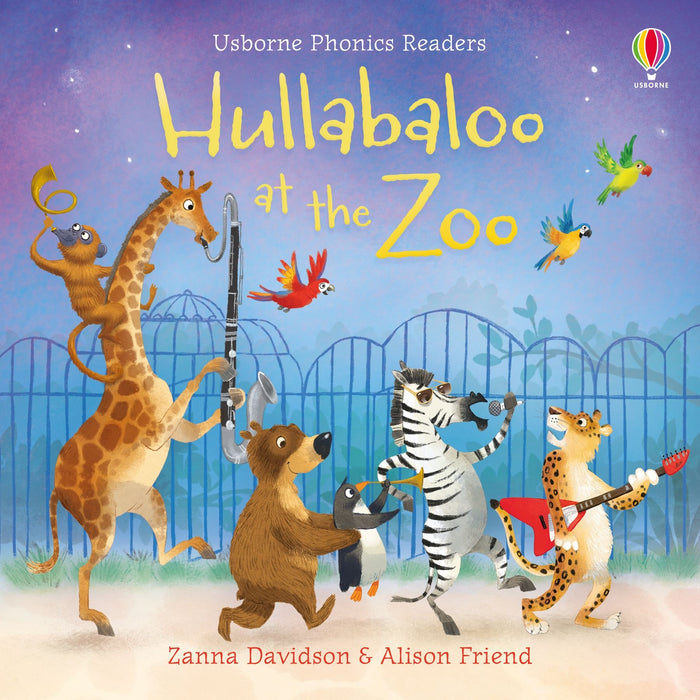 Usborne Hullabaloo At The Zoo Phonics Book