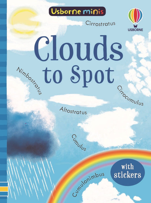 Usborne Minis Clouds To Spot Book