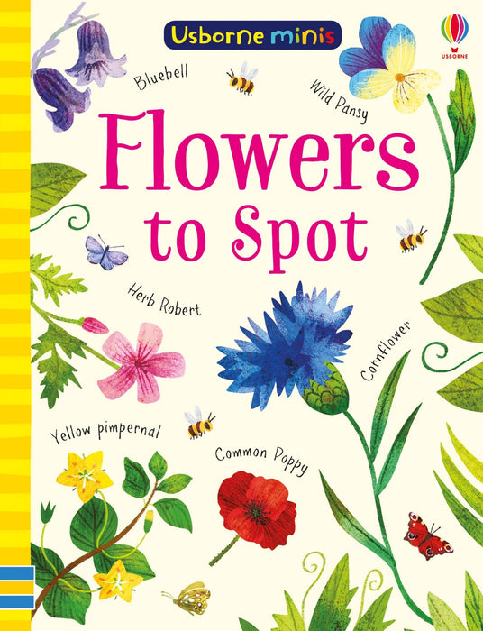 Usborne Minis Flowers To Spot Book