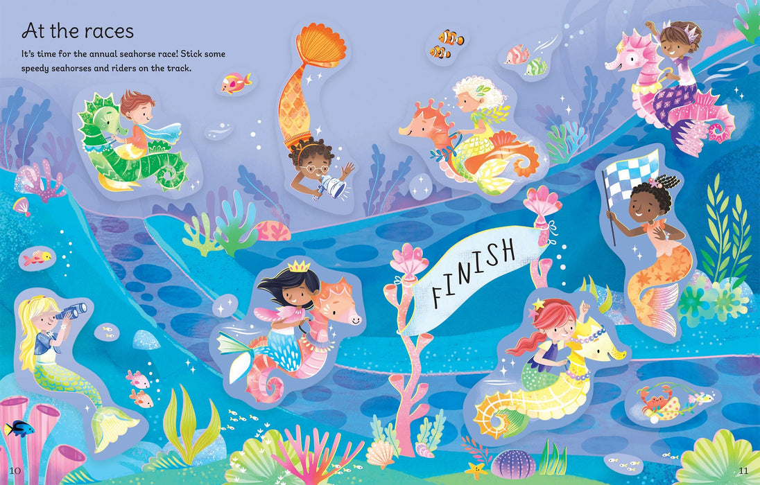 Usborne First Sticker Book Mermaids