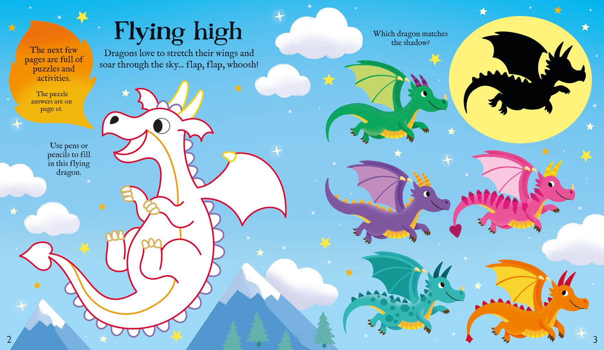 Usborne Foil Art - Dragons