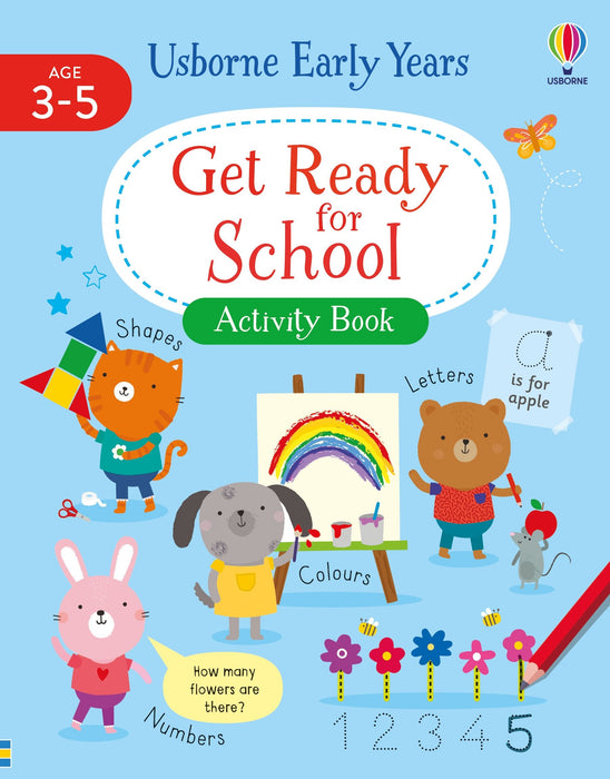 Usborne Get Ready for School Activity Book